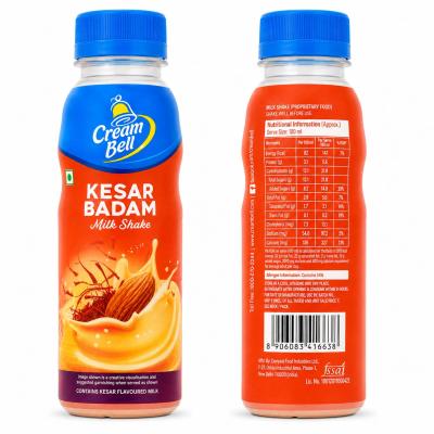 CREAM BELL KESAR BADAM MILK SHAKE - 180ml